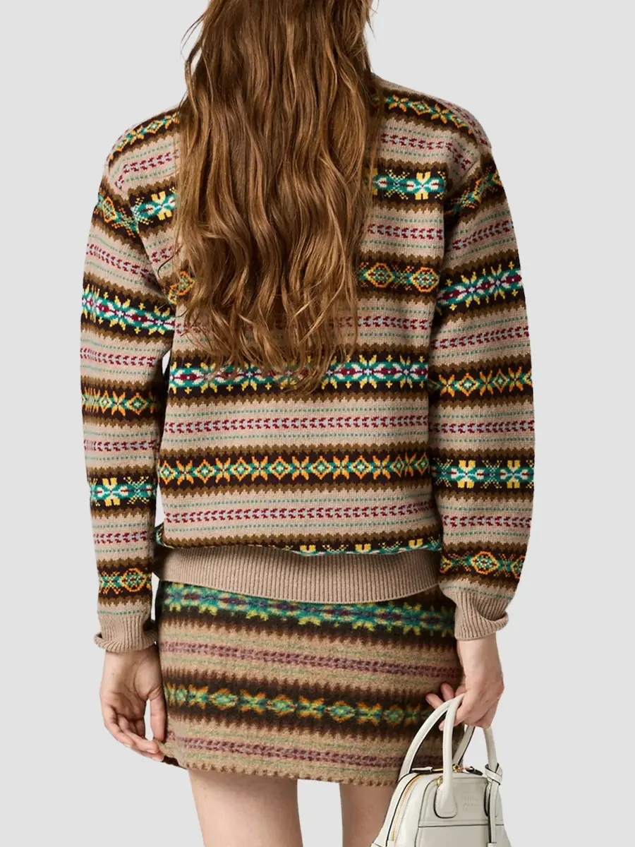 Miu Miu Women's Wool Sweater | Thumbnail 4 Miu Miu Women's Wool Sweater | Thumbnail 4