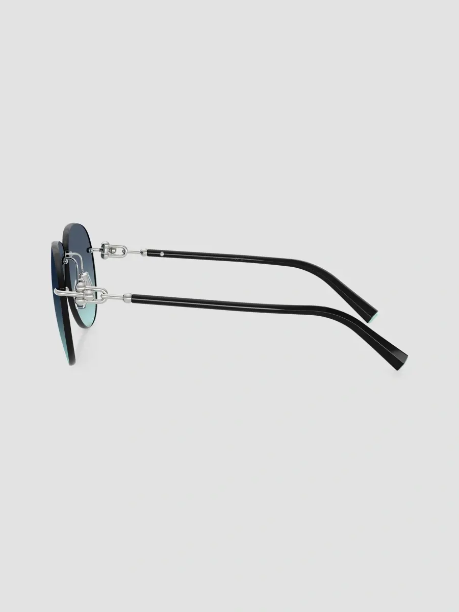 Tiffany & Co. Tiffany & Co. Women's 59MM Aviator Sunglasses | Thumbnail 4 Tiffany & Co. Tiffany & Co. Women's 59MM Aviator Sunglasses | Thumbnail 4