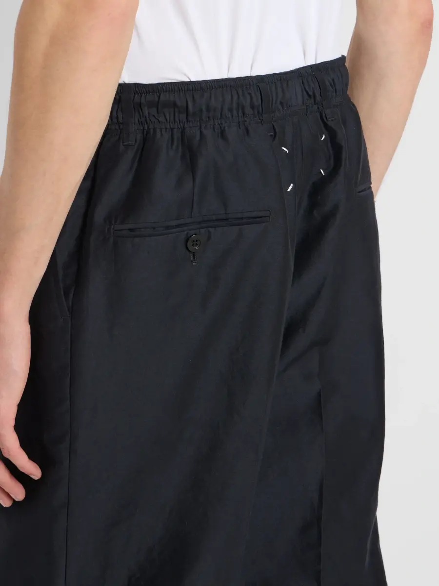 Maison Margiela Men's Cotton-Blend Drawstring Trousers | Thumbnail 5 Maison Margiela Men's Cotton-Blend Drawstring Trousers | Thumbnail 5