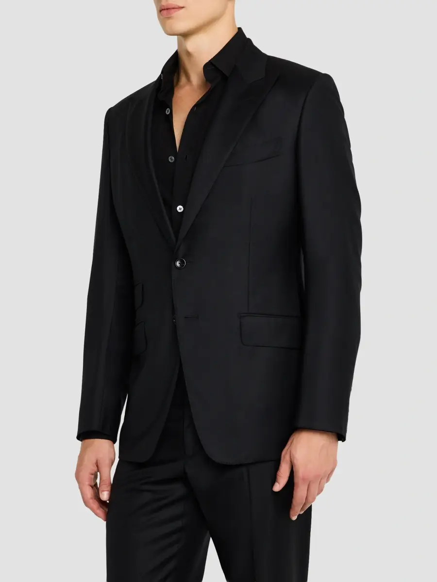 Tom Ford Men's O'Connor Wool Single-Breasted Suit | Thumbnail 4 Tom Ford Men's O'Connor Wool Single-Breasted Suit | Thumbnail 4