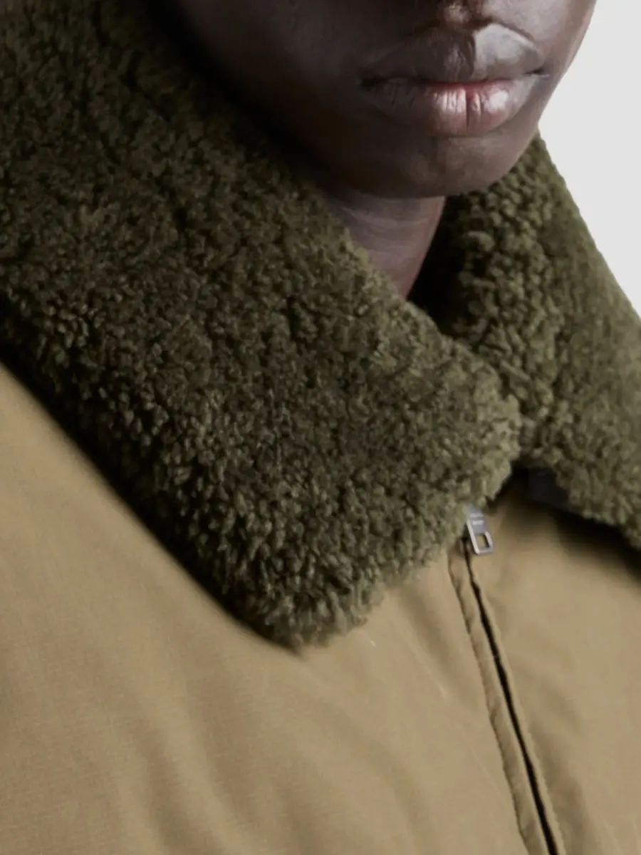 Prada Men's Medium-Weight Technical Fabric Down Jacket | Thumbnail 5 Prada Men's Medium-Weight Technical Fabric Down Jacket | Thumbnail 5