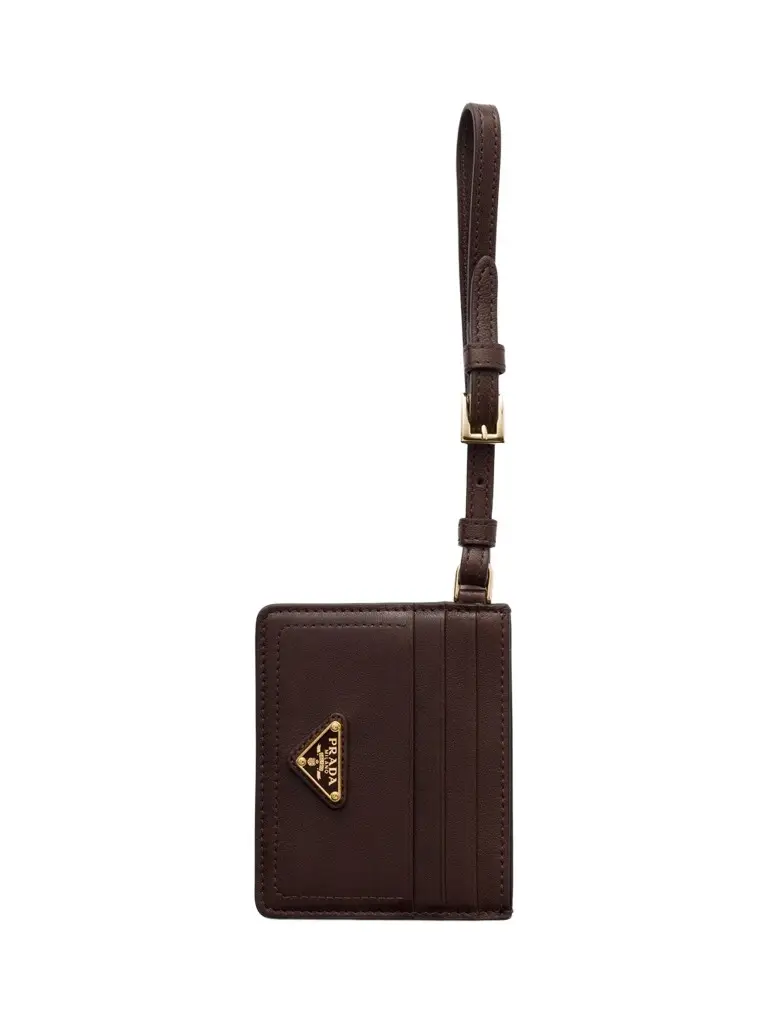 Prada Women's Nappa Leather Card Holder