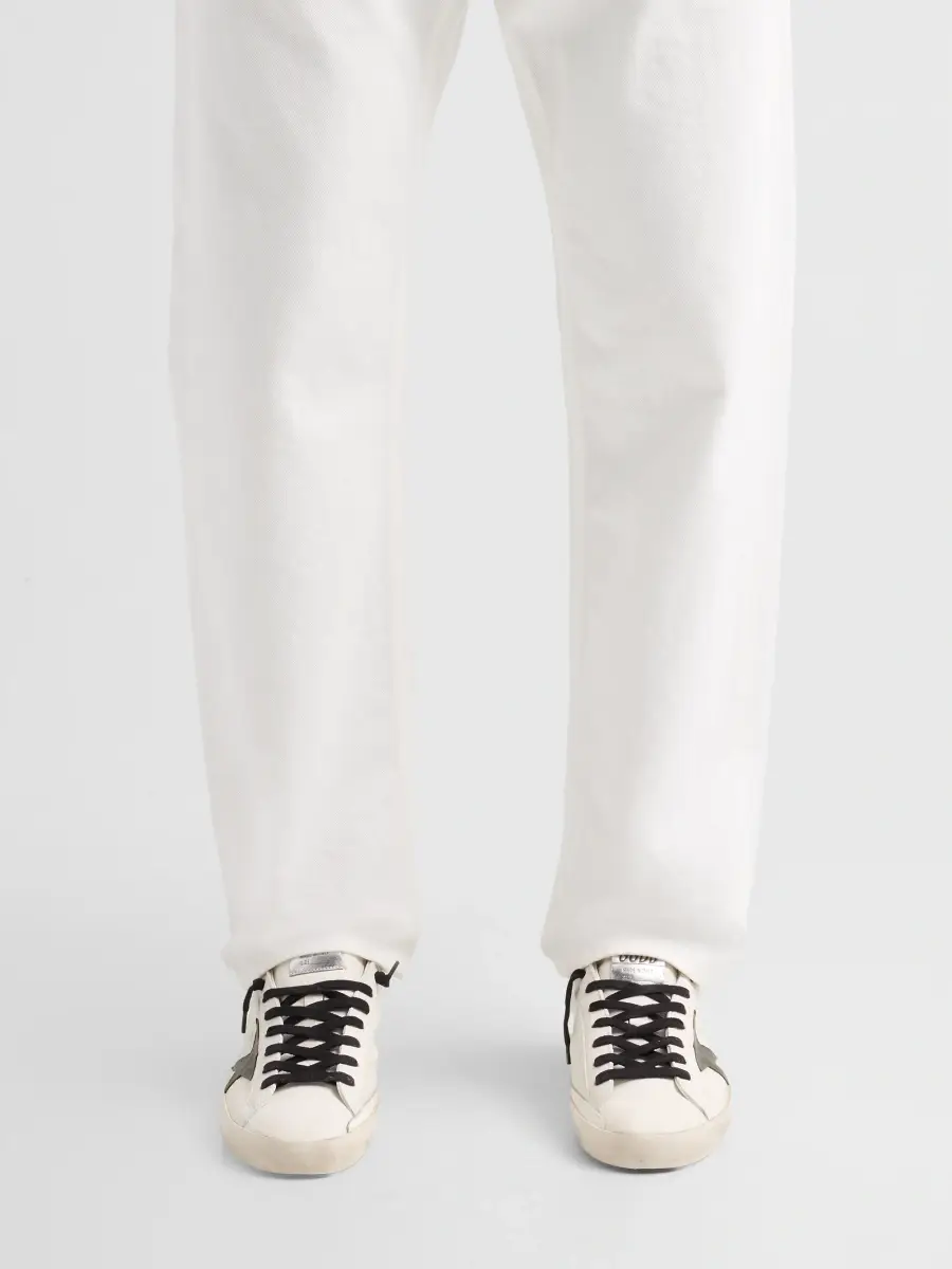 Golden Goose Men's Super-Star Low-Top Leather Sneakers | Thumbnail 2 Golden Goose Men's Super-Star Low-Top Leather Sneakers | Thumbnail 2