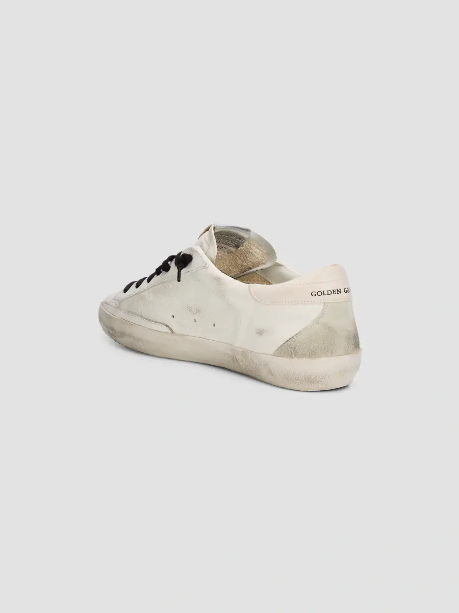 Golden Goose Men's Super-Star Low-Top Leather Sneakers | Thumbnail 4 Golden Goose Men's Super-Star Low-Top Leather Sneakers | Thumbnail 4