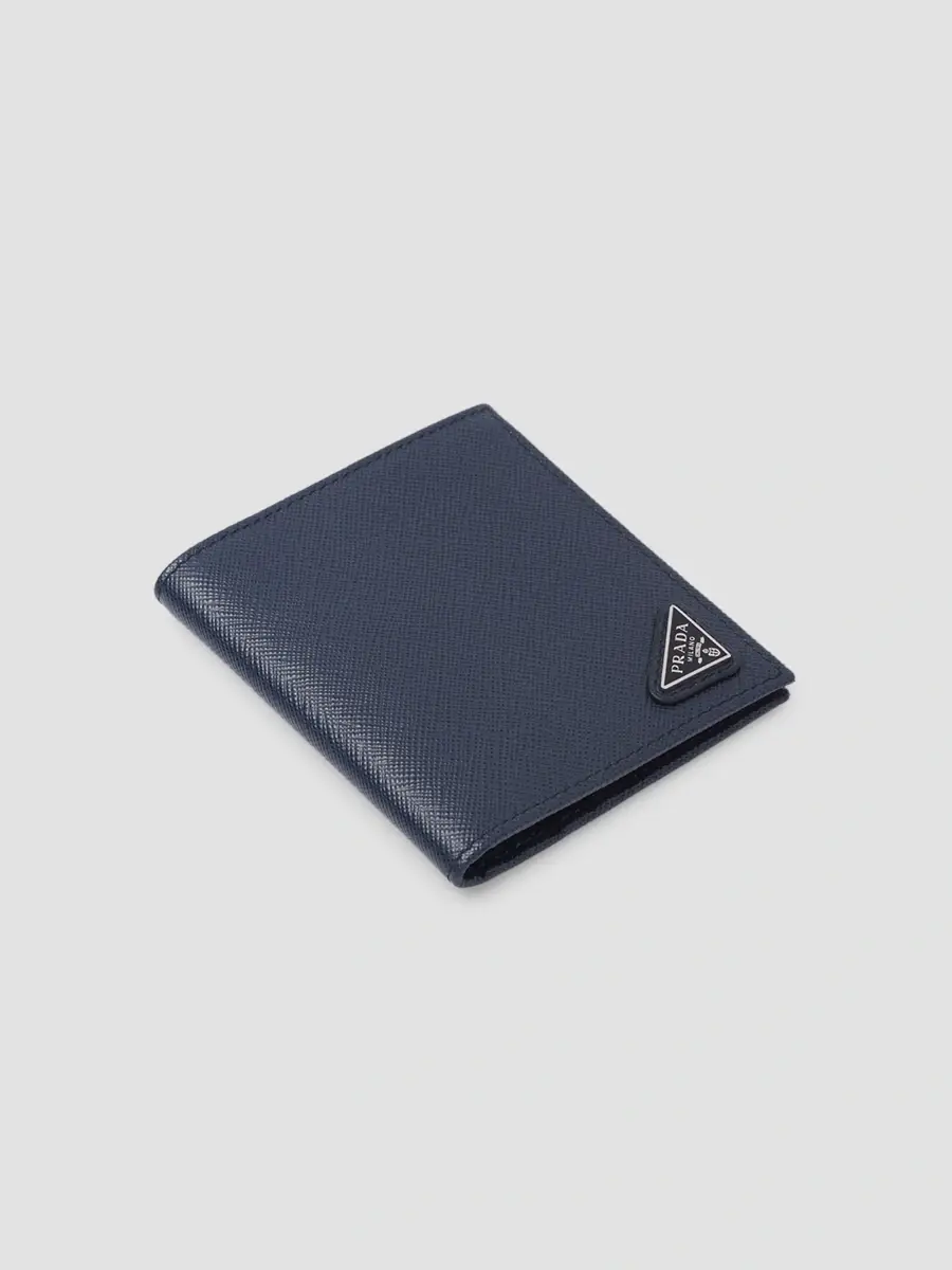 Prada Men's Saffiano Leather Wallet | Thumbnail 2 Prada Men's Saffiano Leather Wallet | Thumbnail 2