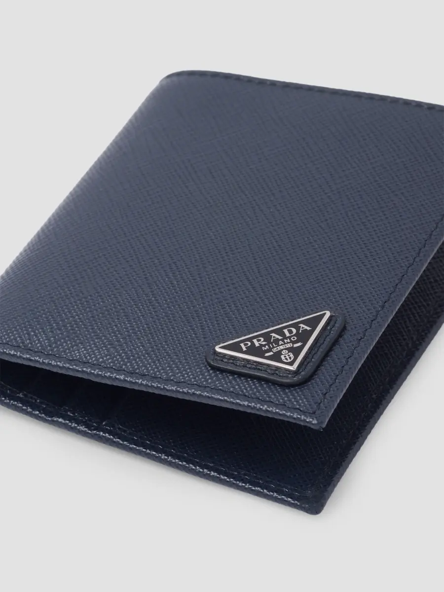 Prada Men's Saffiano Leather Wallet | Thumbnail 5 Prada Men's Saffiano Leather Wallet | Thumbnail 5