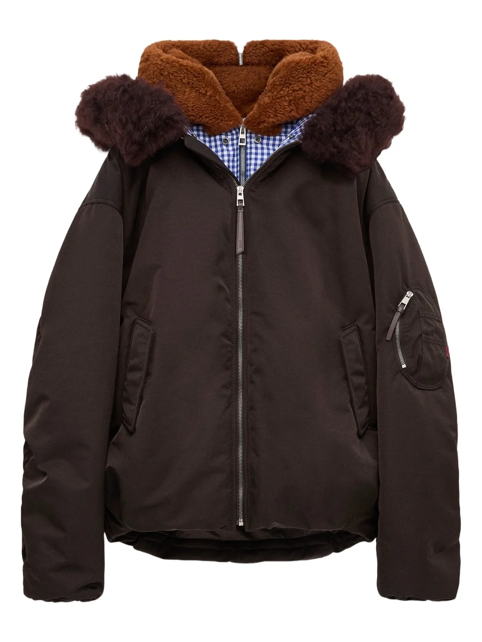 Men's Layered Bomber Jacket Men's Layered Bomber Jacket