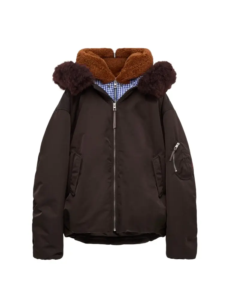 Loewe Men's Layered Bomber Jacket