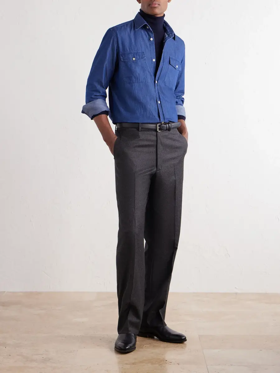 Boglioli Denim Shirt - Men | Thumbnail 2