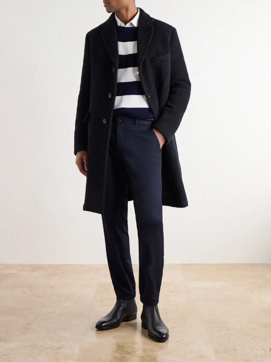 Slowear Montedoro Alpaca-Blend Bouclé Coat - Men | Thumbnail 2 Slowear Montedoro Alpaca-Blend Bouclé Coat - Men | Thumbnail 2