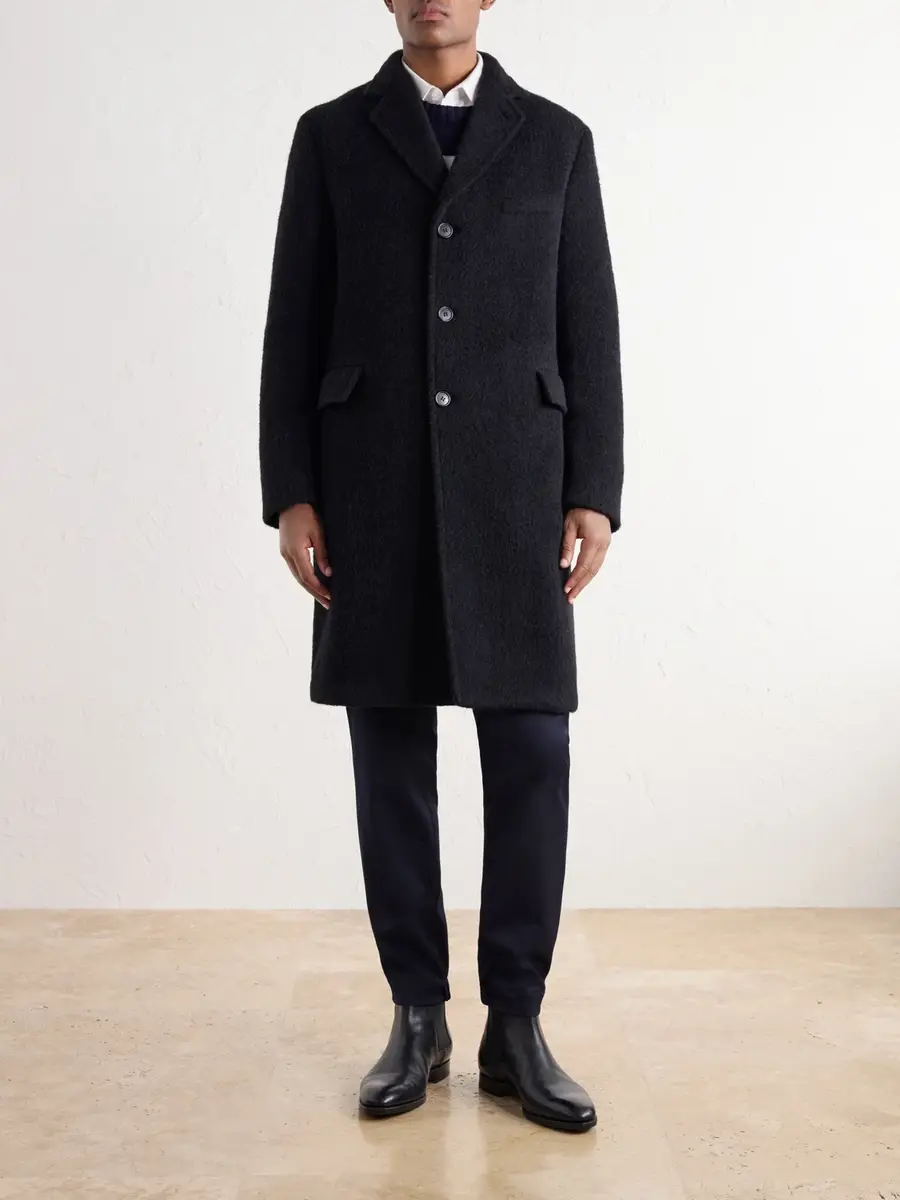 Slowear Montedoro Alpaca-Blend Bouclé Coat - Men | Thumbnail 3 Slowear Montedoro Alpaca-Blend Bouclé Coat - Men | Thumbnail 3