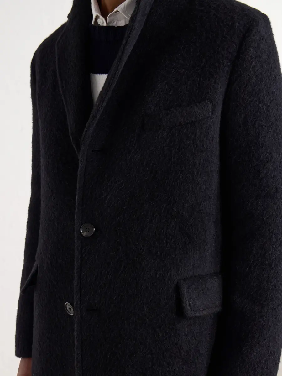 Slowear Montedoro Alpaca-Blend Bouclé Coat - Men | Thumbnail 5 Slowear Montedoro Alpaca-Blend Bouclé Coat - Men | Thumbnail 5