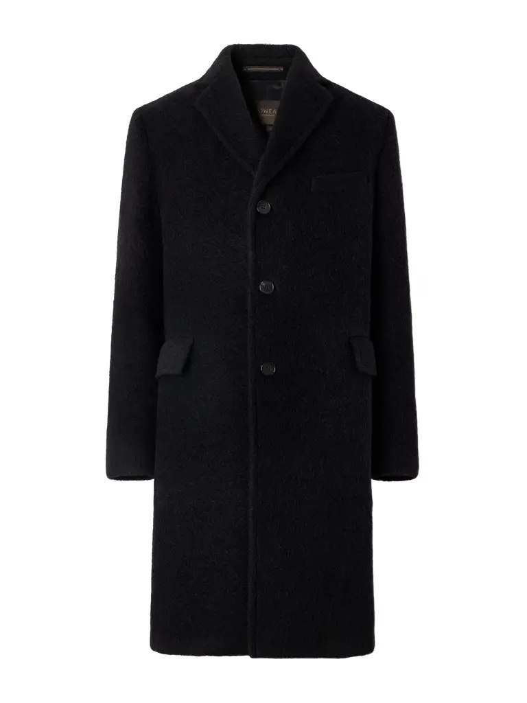 Slowear Montedoro Alpaca-Blend Bouclé Coat - Men