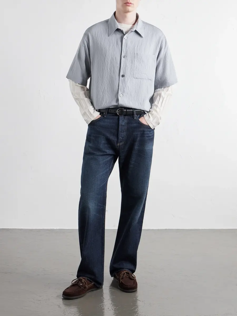 Frame Striped Shell Shirt - Men | Thumbnail 2 Frame Striped Shell Shirt - Men | Thumbnail 2
