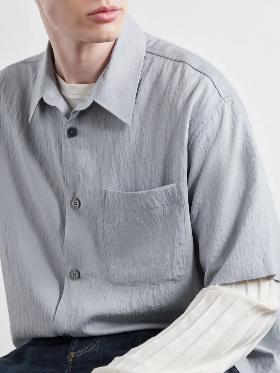 Frame Striped Shell Shirt - Men | Thumbnail 5 Frame Striped Shell Shirt - Men | Thumbnail 5