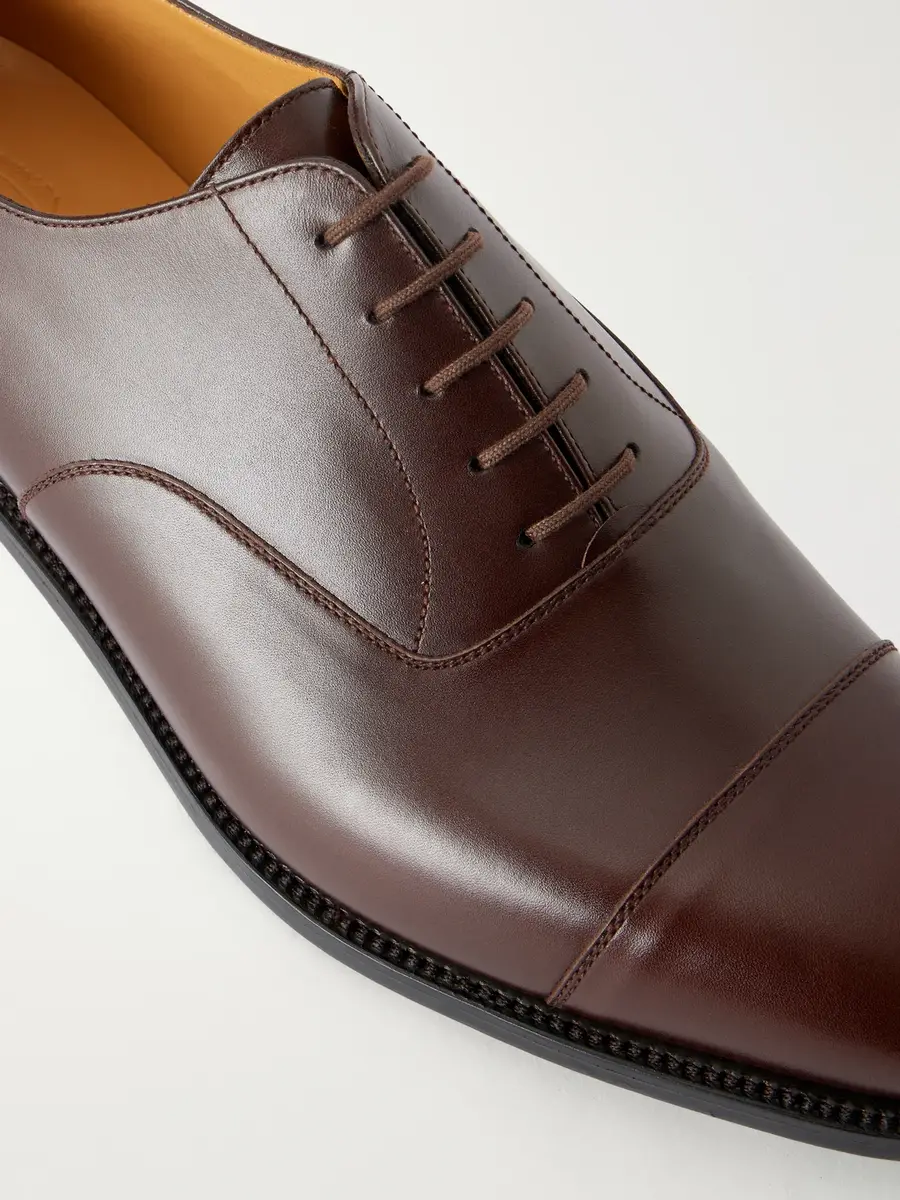 J.M. Weston Cap Toe Leather Oxford Shoes - Men | Thumbnail 5 J.M. Weston Cap Toe Leather Oxford Shoes - Men | Thumbnail 5