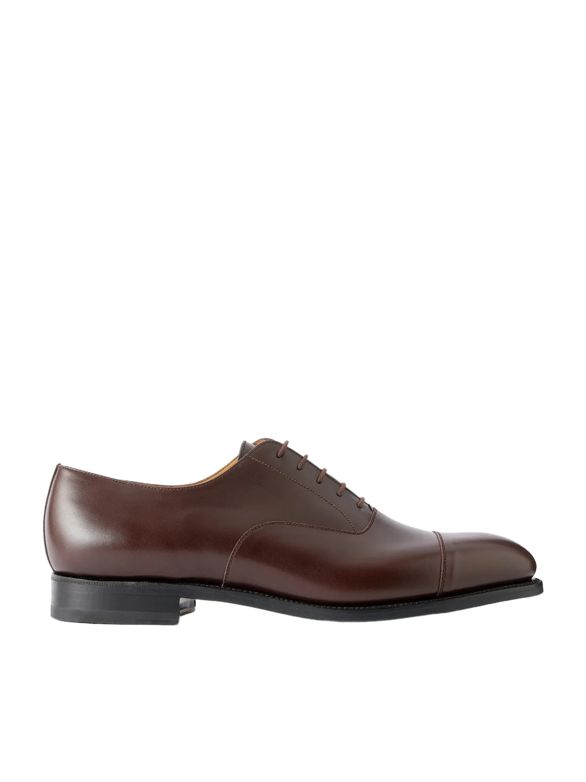 Cap Toe Leather Oxford Shoes - Men Cap Toe Leather Oxford Shoes - Men