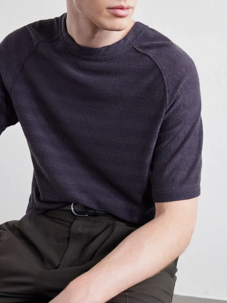 Our Legacy Arcade Wool-Blend Jersey T-Shirt - Men | Thumbnail 5