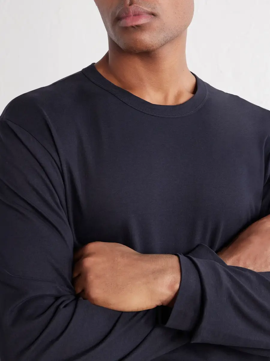 James Perse Luxe Cotton-Jersey Shirt - Men | Thumbnail 5 James Perse Luxe Cotton-Jersey Shirt - Men | Thumbnail 5
