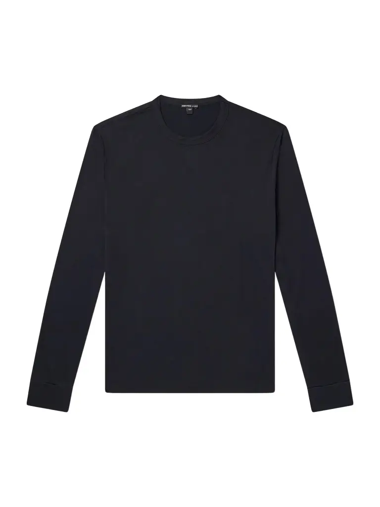 James Perse Luxe Cotton-Jersey Shirt - Men