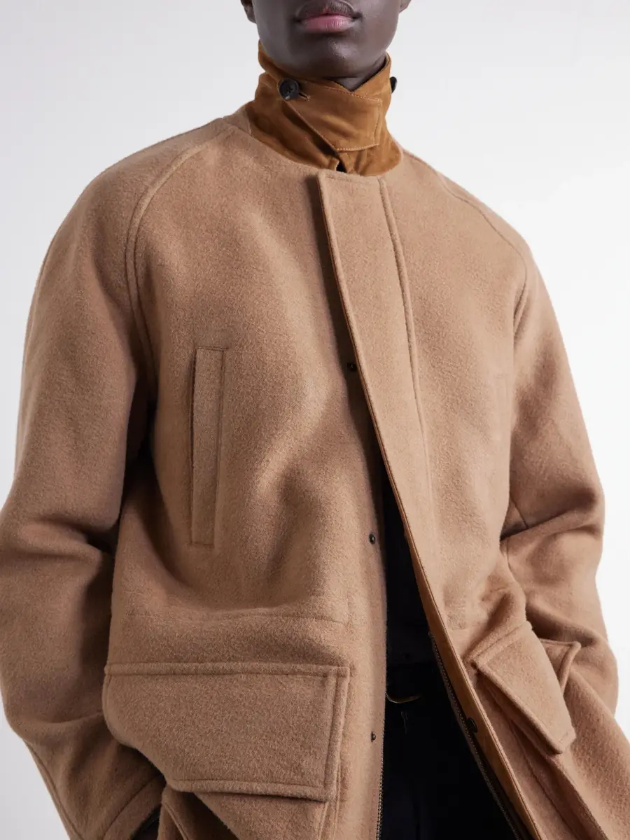 J. Mueser Panelled Corduroy-Trimmed Camel Hair Jacket - Men | Thumbnail 5 J. Mueser Panelled Corduroy-Trimmed Camel Hair Jacket - Men | Thumbnail 5