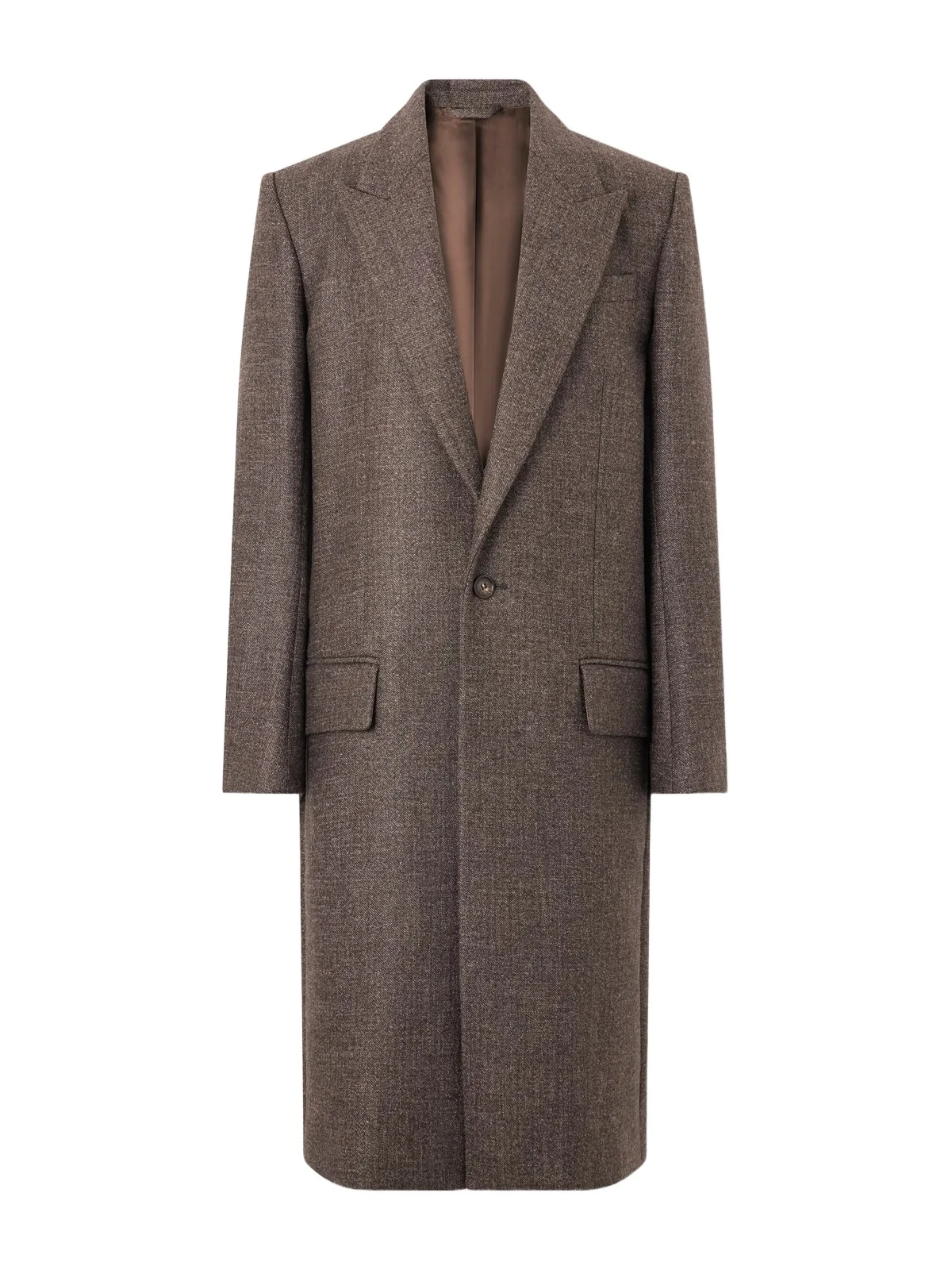Acne Studios Checked Wool-Blend Twill Coat - Men