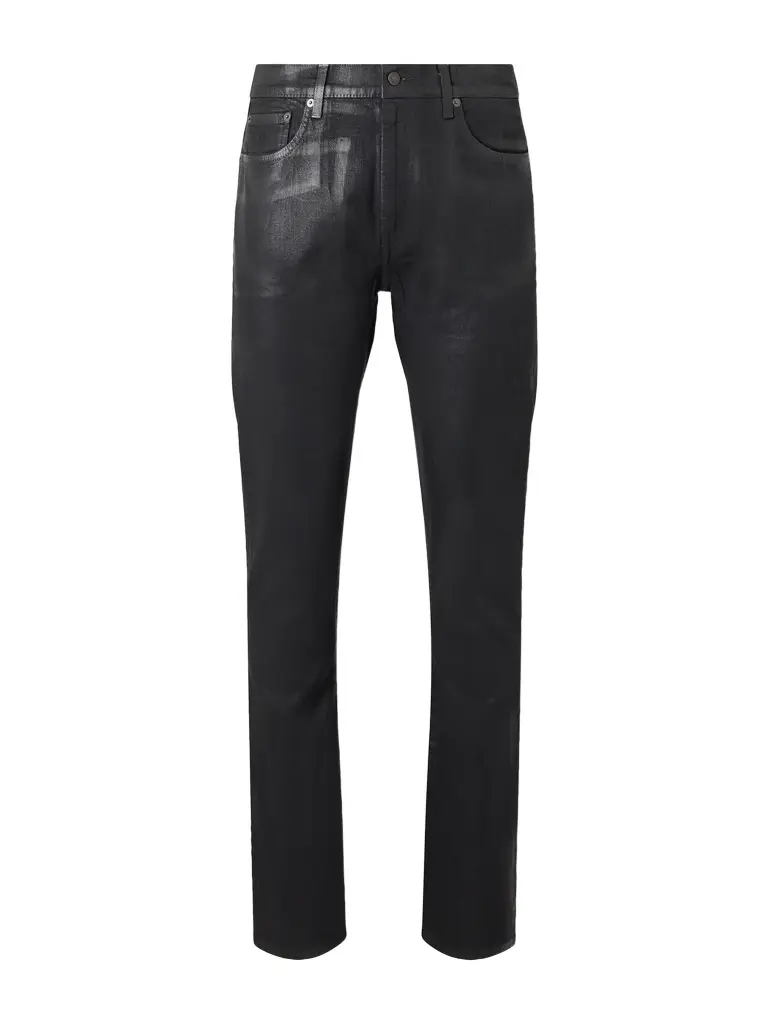 Acne Studios 1979M Slim-Fit Tapered Coated Jeans - Men
