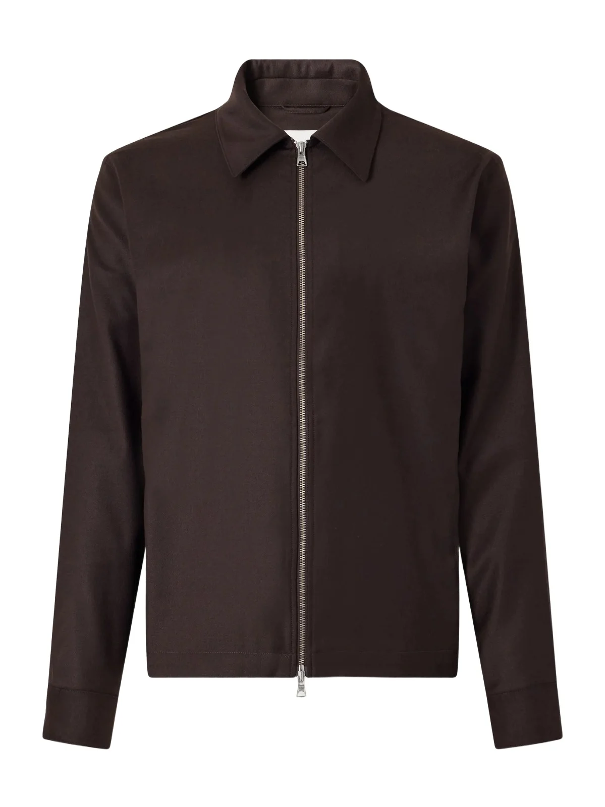 Alban 10052 Brushed Wool-Blend Flannel Blouson - Men