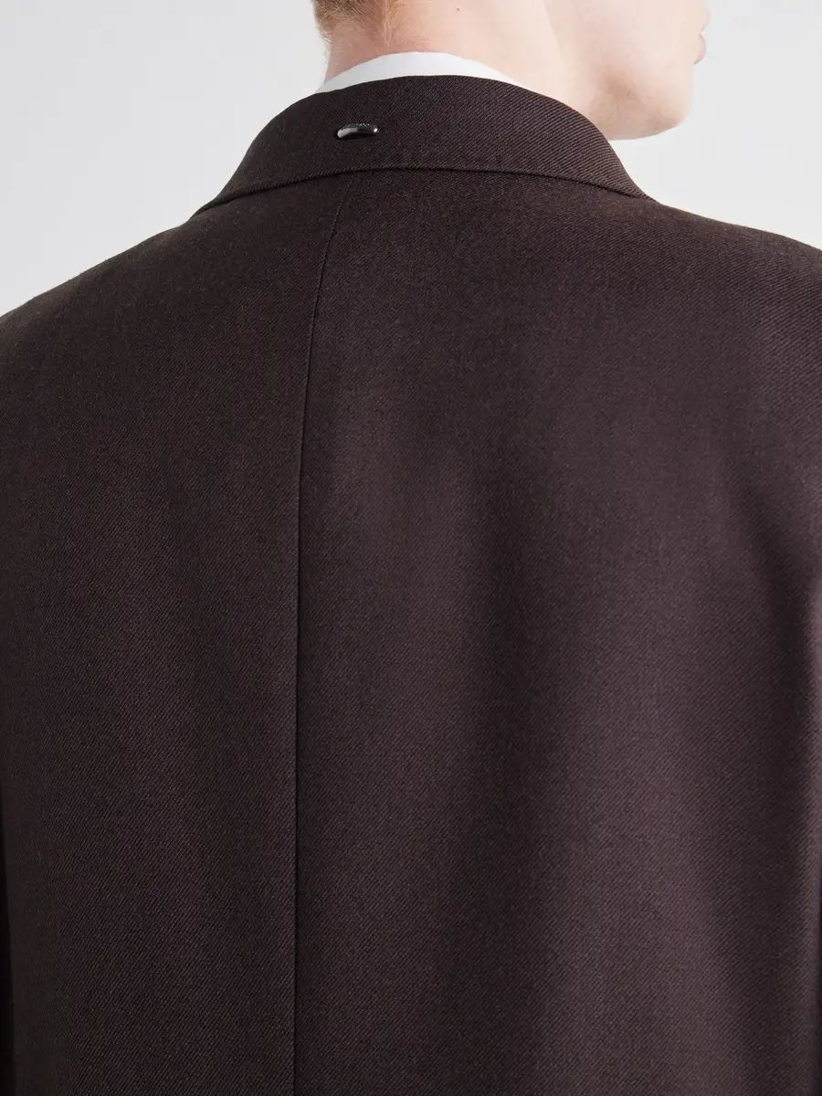 Our Legacy Extended Whale Double-Breasted Virgin Wool-Twill Coat - Men | Thumbnail 5