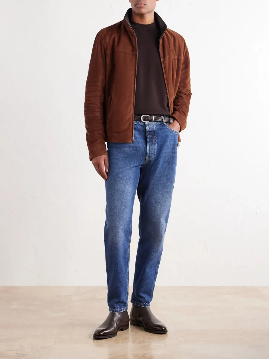 Thom Sweeney Cashmere and Silk-Blend Jersey Sweater - Men | Thumbnail 2 Thom Sweeney Cashmere and Silk-Blend Jersey Sweater - Men | Thumbnail 2