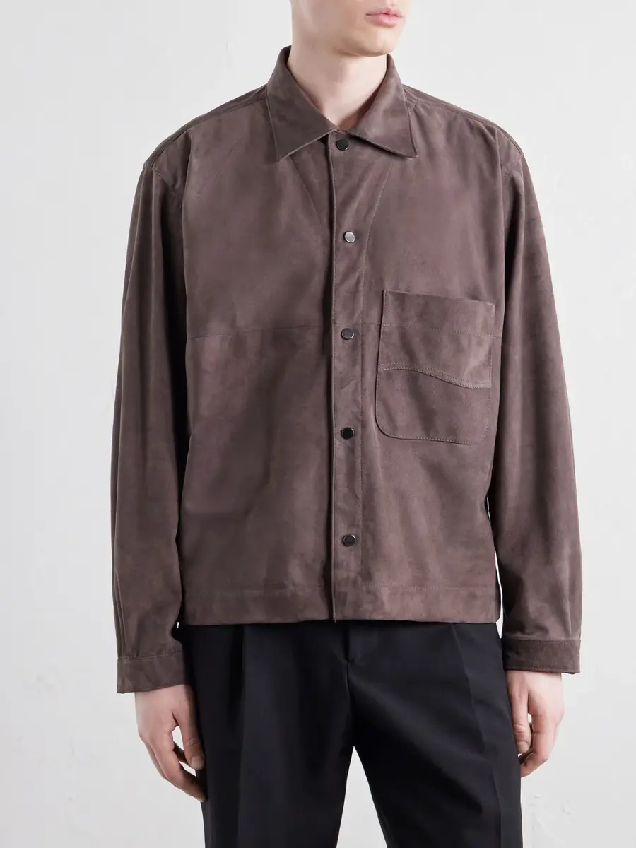 Stòffa Wave Suede Jacket - Men | Thumbnail 3