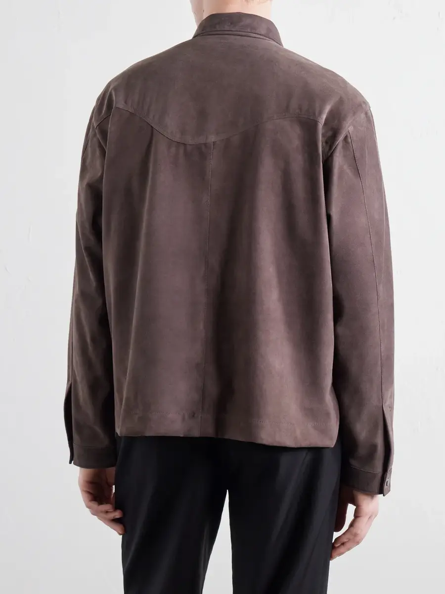 Stòffa Wave Suede Jacket - Men | Thumbnail 4