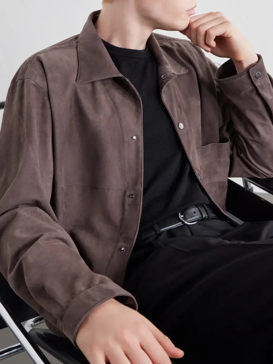Stòffa Wave Suede Jacket - Men | Thumbnail 5