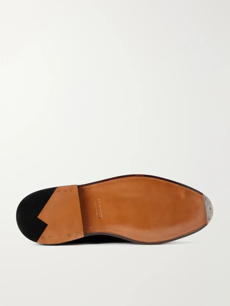 J.M. Weston Half Hunt Leather Derby Shoes - Men | Thumbnail 3
