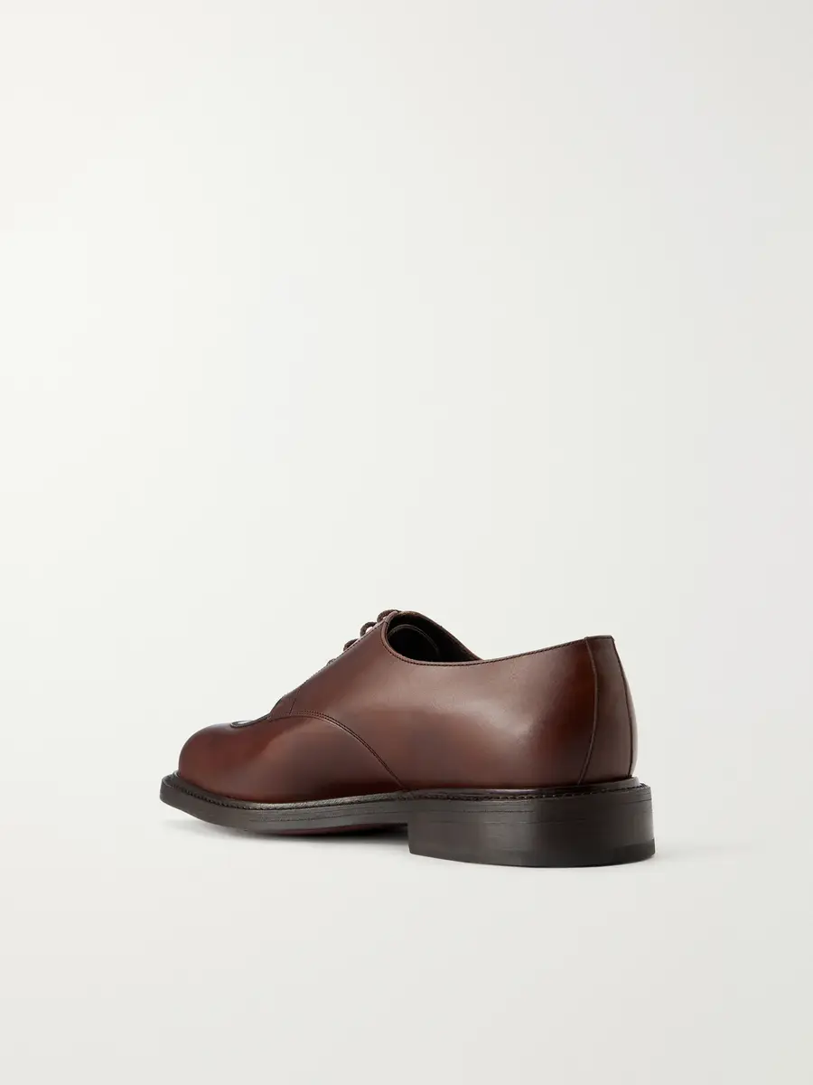 J.M. Weston Half Hunt Leather Derby Shoes - Men | Thumbnail 4