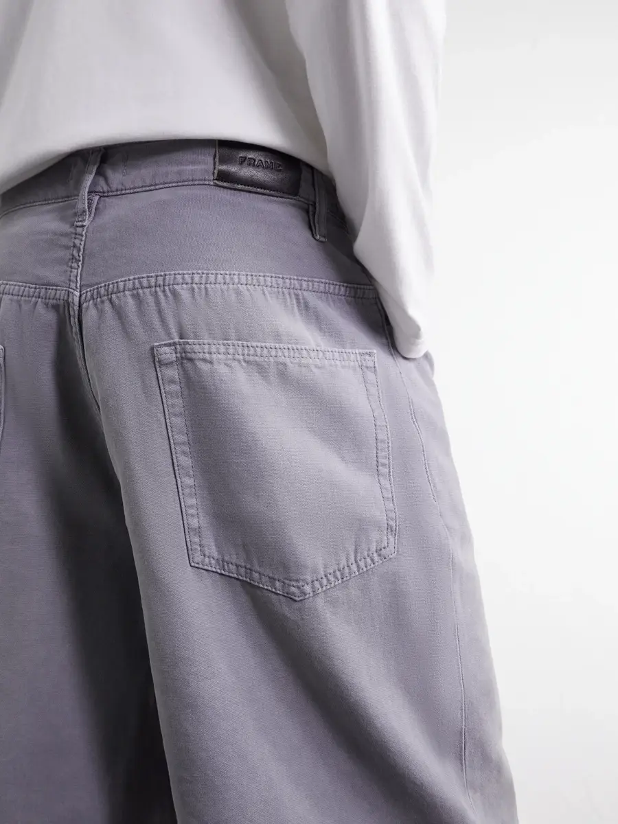 Frame Faded Cotton-Canvas Shorts - Men | Thumbnail 5 Frame Faded Cotton-Canvas Shorts - Men | Thumbnail 5