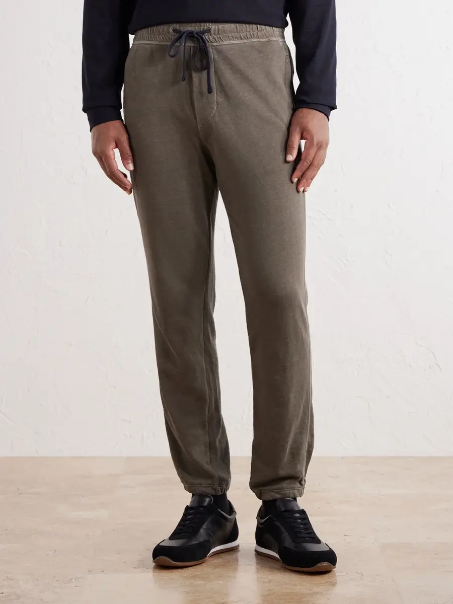 James Perse Straight-Leg Supima Cotton-Jersey Sweatpants - Men | Thumbnail 3 James Perse Straight-Leg Supima Cotton-Jersey Sweatpants - Men | Thumbnail 3
