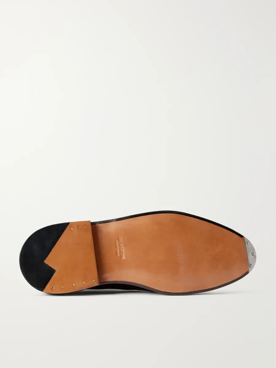 J.M. Weston Half Hunt Leather Derby Shoes - Men | Thumbnail 3