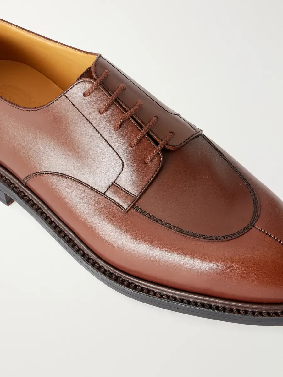 J.M. Weston Half Hunt Leather Derby Shoes - Men | Thumbnail 5