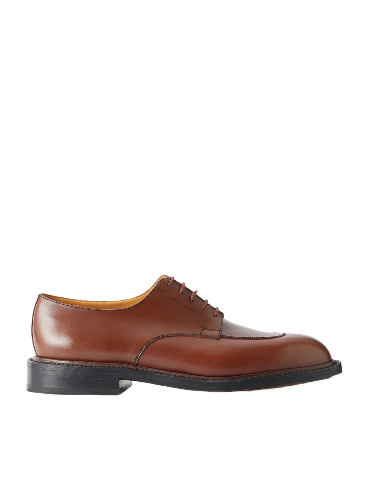 J.M. Weston Half Hunt Leather Derby Shoes - Men