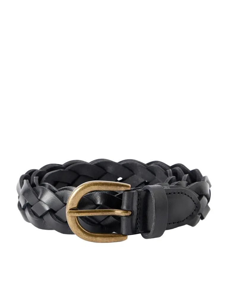 MORJAS 3cm Braided Leather Belt - Men