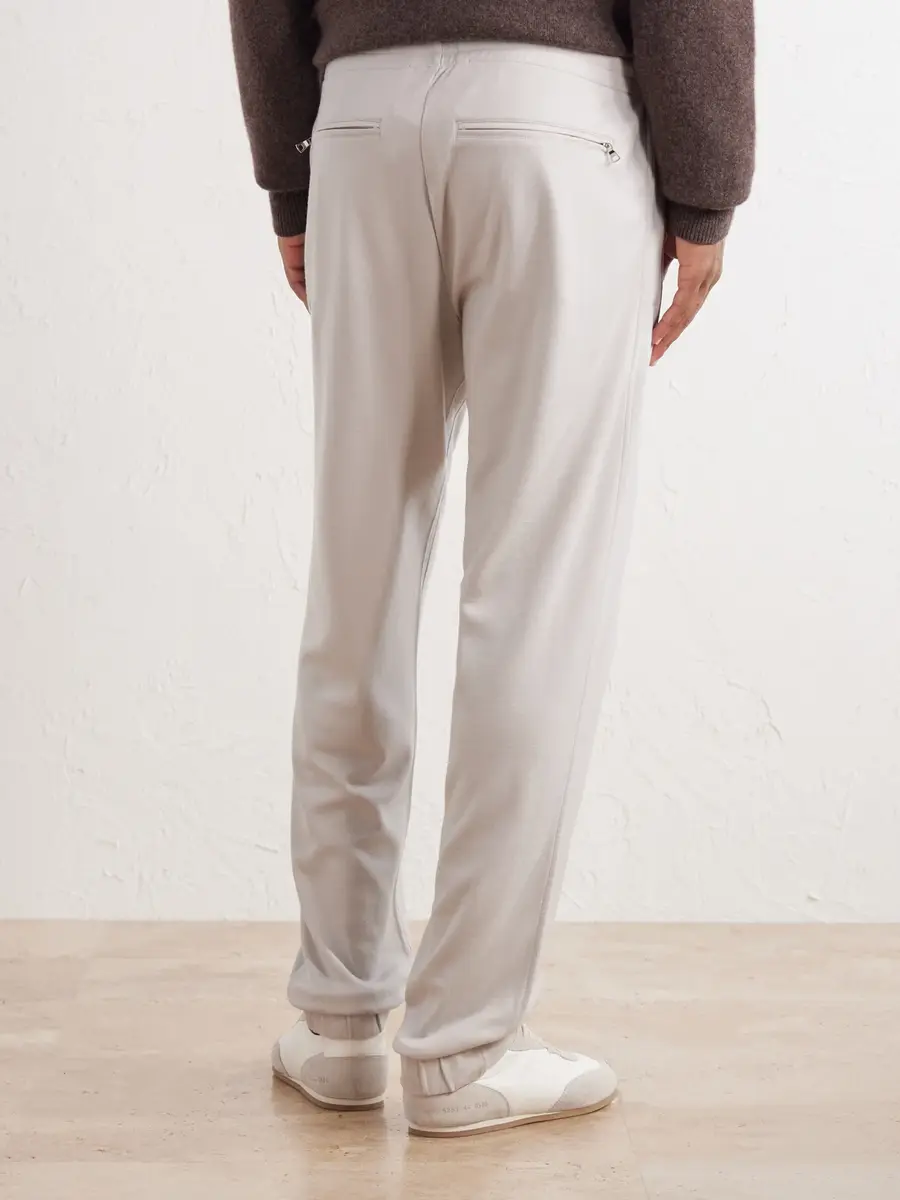 Orlebar Brown Tapered Wool-Jersey Sweatpants - Men | Thumbnail 4 Orlebar Brown Tapered Wool-Jersey Sweatpants - Men | Thumbnail 4