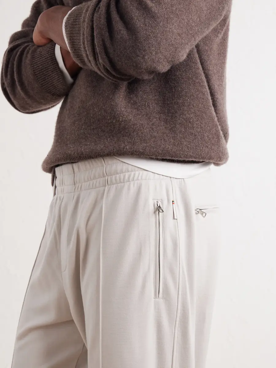 Orlebar Brown Tapered Wool-Jersey Sweatpants - Men | Thumbnail 5 Orlebar Brown Tapered Wool-Jersey Sweatpants - Men | Thumbnail 5