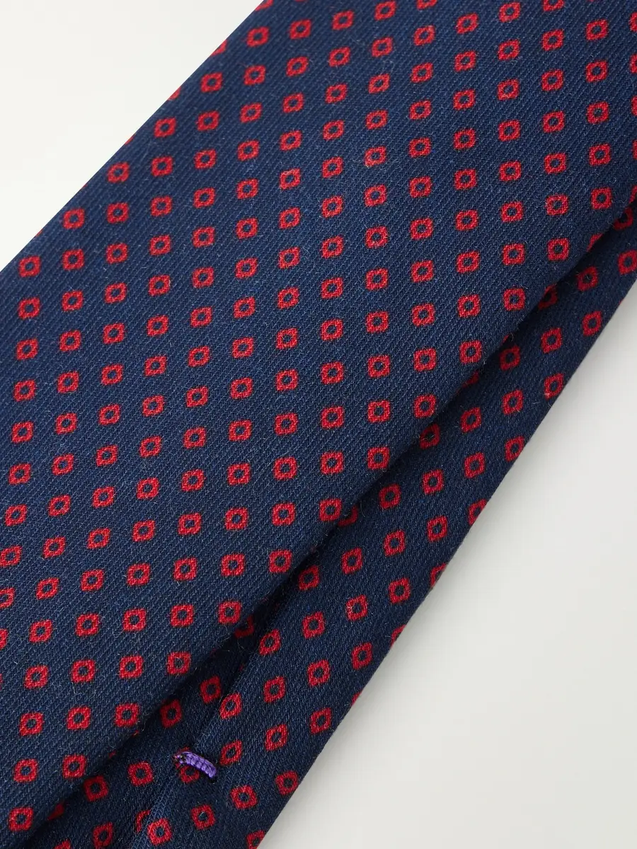 J. Mueser 7cm Diamond-Jacquard Wool Tie - Men | Thumbnail 4