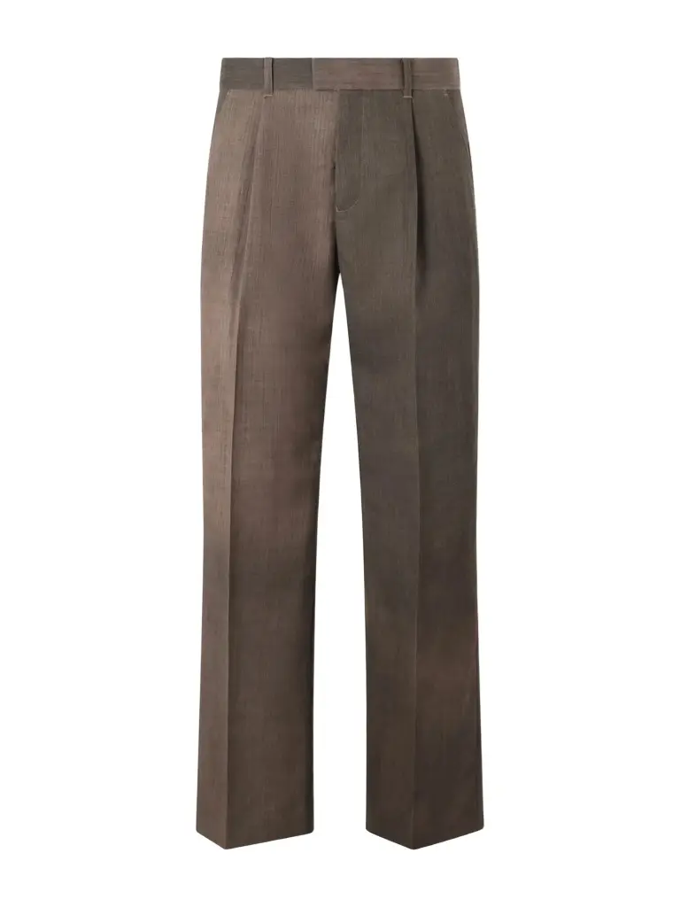 Our Legacy Slack Straight-Leg Pleated Virgin-Wool Twill Suit Trousers - Men