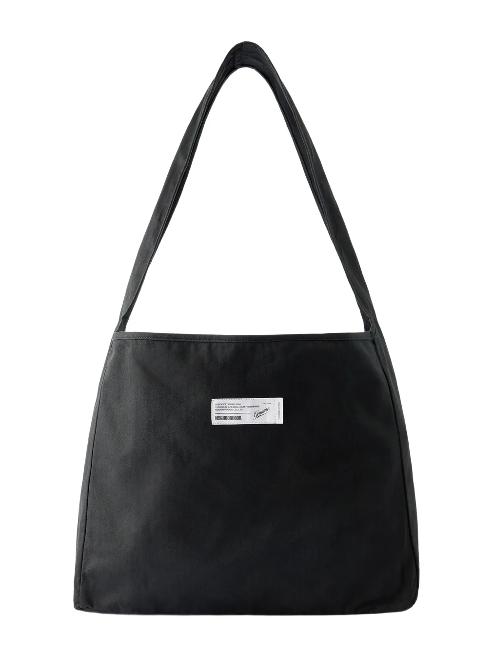 Neighborhood Newspaper Herringbone Cotton Messenger Bag - Men