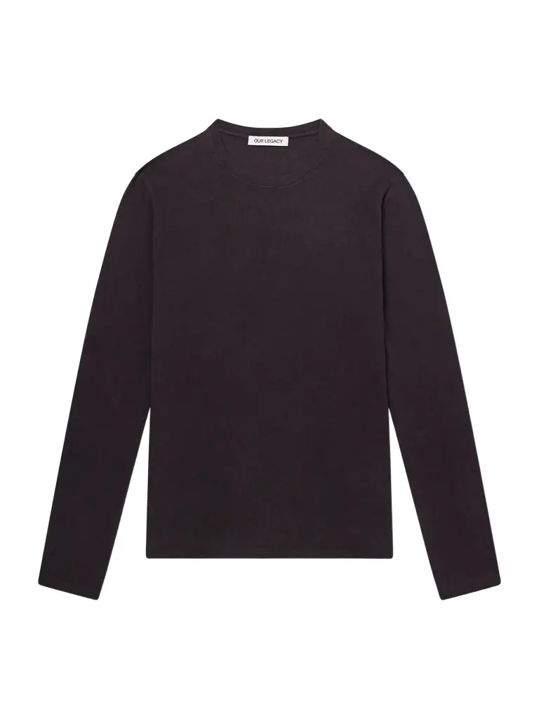 Embroidered Cotton And Wool-Blend Jersey T-Shirt - Men
