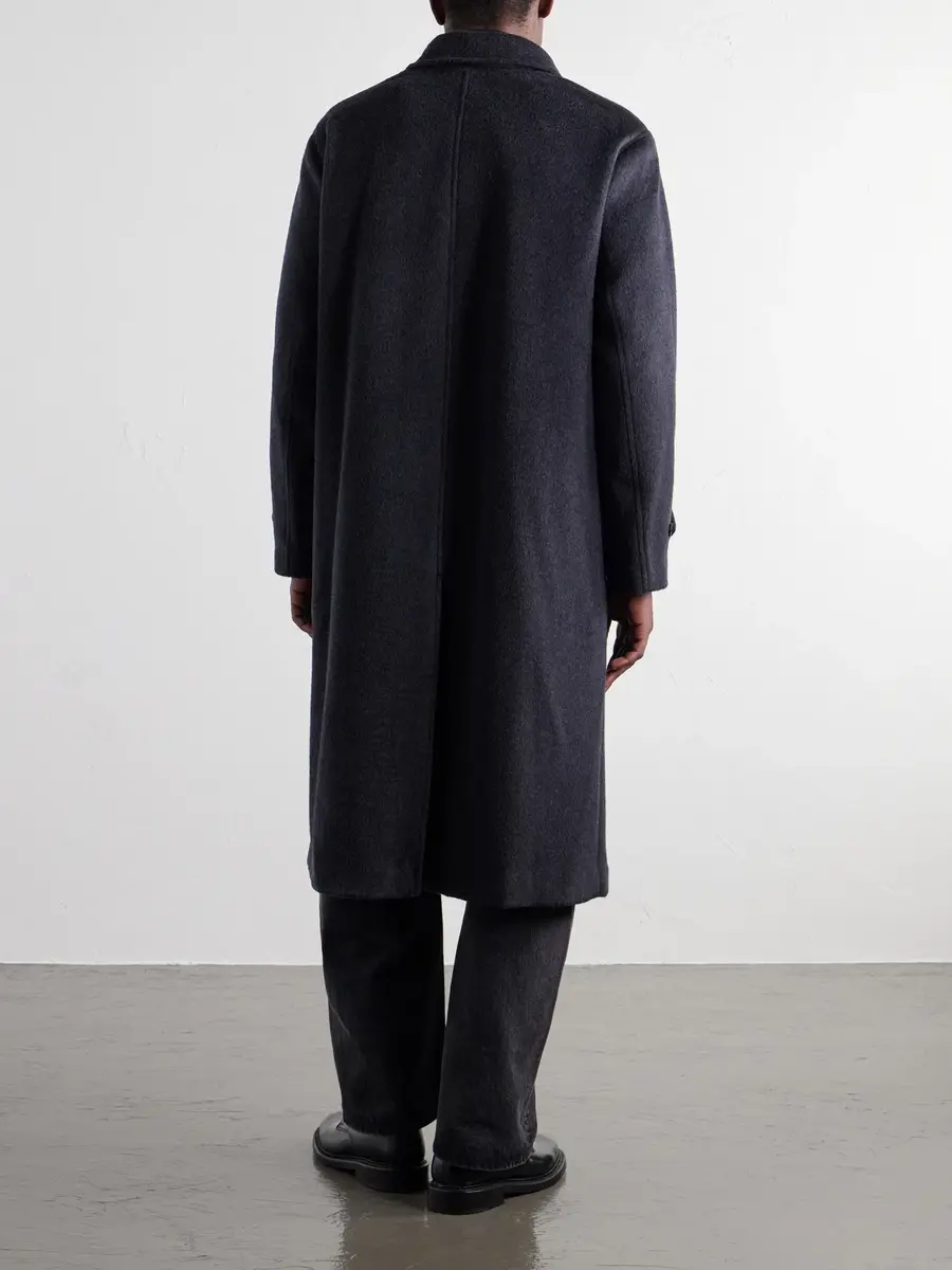 NN07 Gibson 80040 Brushed Wool-Blend Flannel Coat - Men | Thumbnail 4 NN07 Gibson 80040 Brushed Wool-Blend Flannel Coat - Men | Thumbnail 4