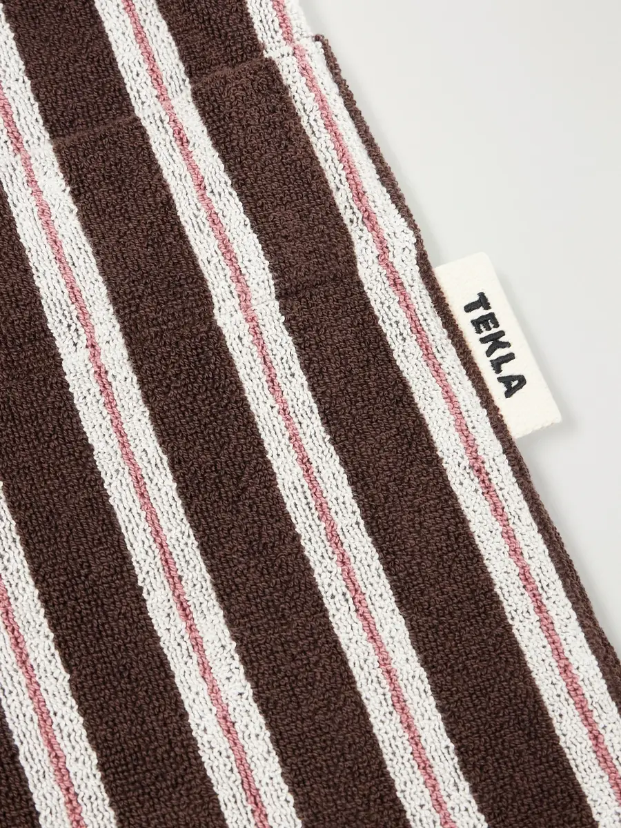 Tekla Hooded Belted Striped Organic Cotton-Terry Robe - Men | Thumbnail 2 Tekla Hooded Belted Striped Organic Cotton-Terry Robe - Men | Thumbnail 2