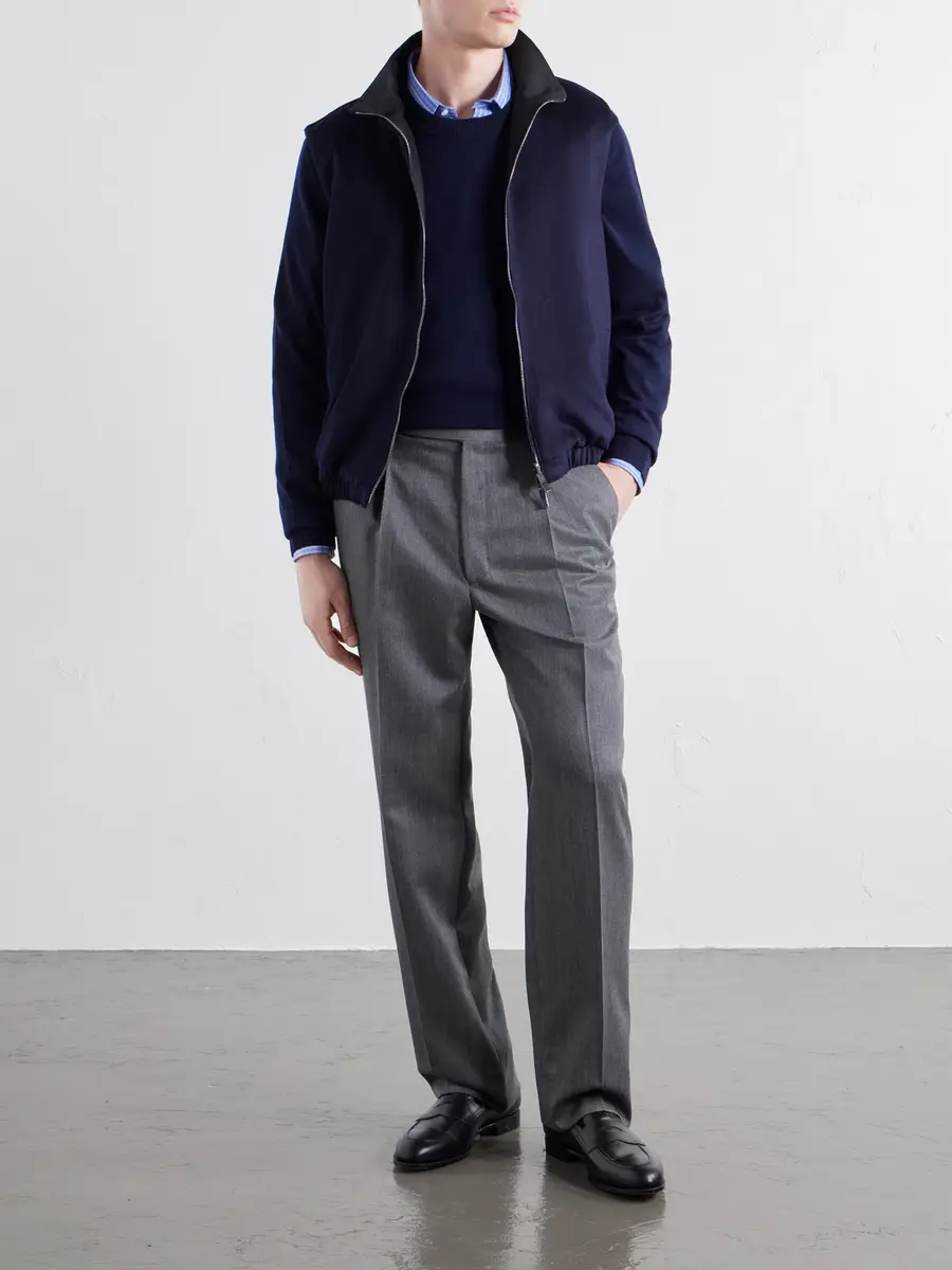Stòffa Reversible Brushed-Cashmere Gilet - Men | Thumbnail 2 Stòffa Reversible Brushed-Cashmere Gilet - Men | Thumbnail 2